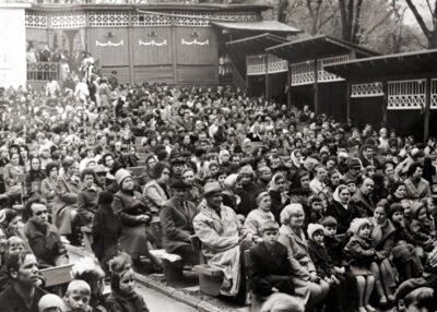 "Зелений театр" в парку Житомира 1975 3 Зелений театр