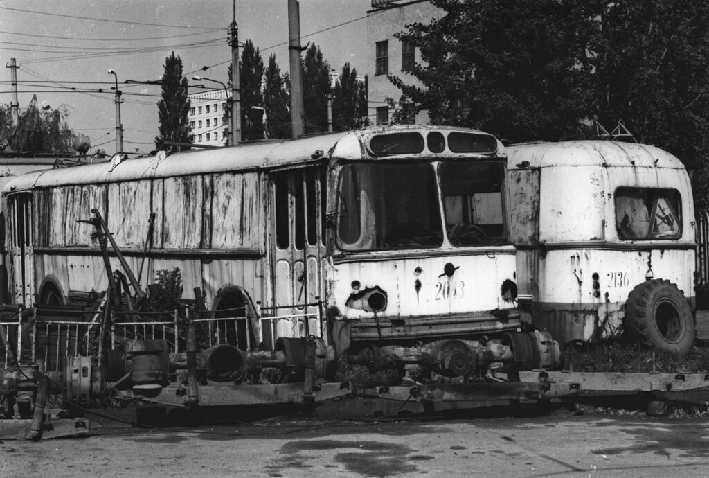 Житомирський тролейбус та трамвай 1990 - Ааре Оландер, Таллінн, Естонська Республика. 7 Житомирський тролейбус