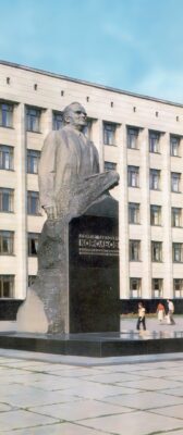 Фотографії Житомира 1983 Пам'ятник С.П. Королеву