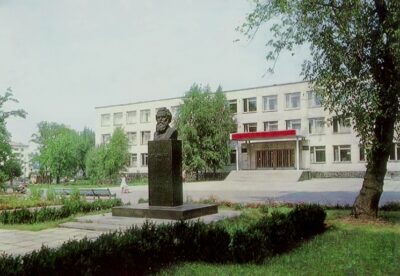 Фотографії Житомира 1982-1984 років 16 Фотографії Житомира 1983 Пам'ятник В.Г.Короленко